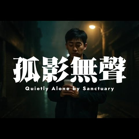 孤影無聲 MV版｜Quietly Alone by Sanctuary Music｜一首寫給走不出夜晚的你